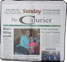 the courier russellville arkansas newspaper
